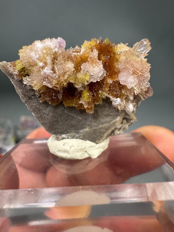 Creedite from Guizhou, China, individual mineral specimen view 6