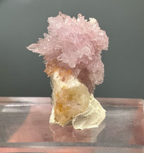 Creedite from Guizhou, China, individual mineral specimen view 1