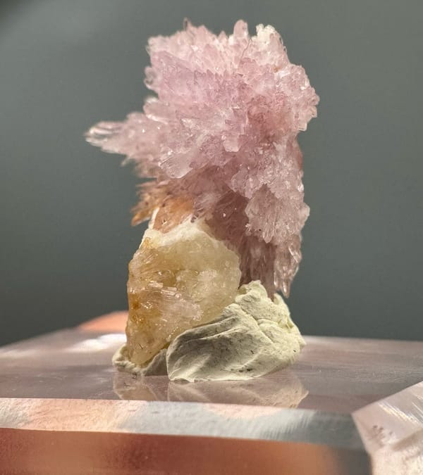 Creedite from Guizhou, China, individual mineral specimen view 4