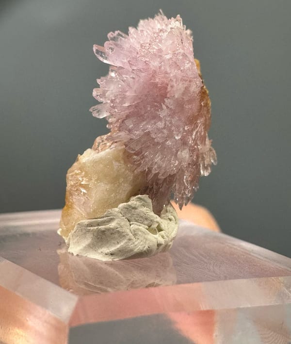 Creedite from Guizhou, China, individual mineral specimen view 5