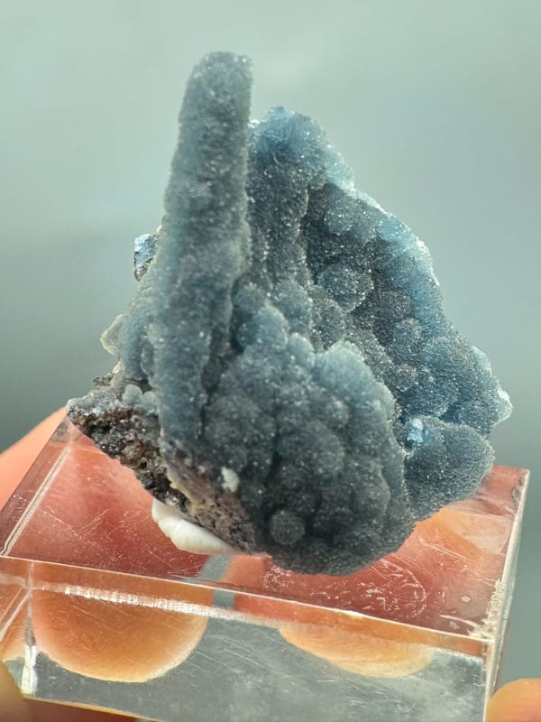 Plumbogummite from Guangxi, China, individual mineral specimen view 3