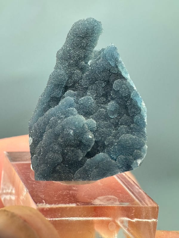Plumbogummite from Guangxi, China, individual mineral specimen view 5