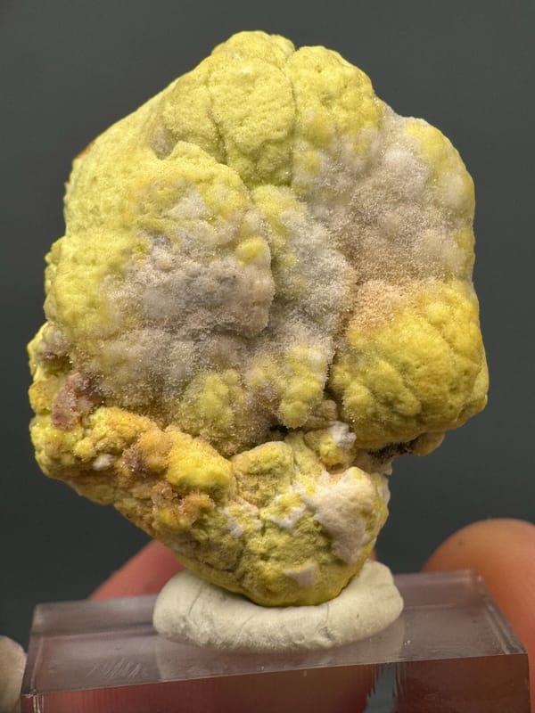 Creedite from Guizhou, China, individual mineral specimen view 3