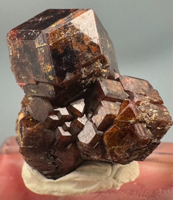 Garnet from Hebei, China, individual mineral specimen view 2