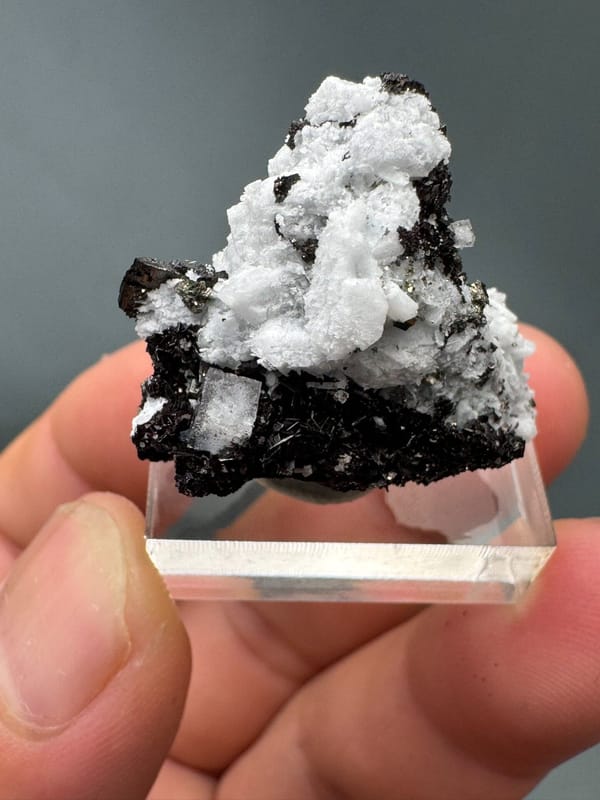 Fluorite from Yaogangxian Mine, Yizhang Co., Hunan, China, individual mineral specimen view 4