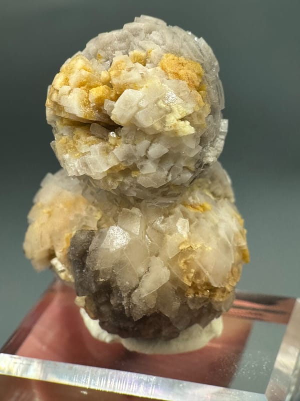 Creedite from Guizhou, China, individual mineral specimen view 2