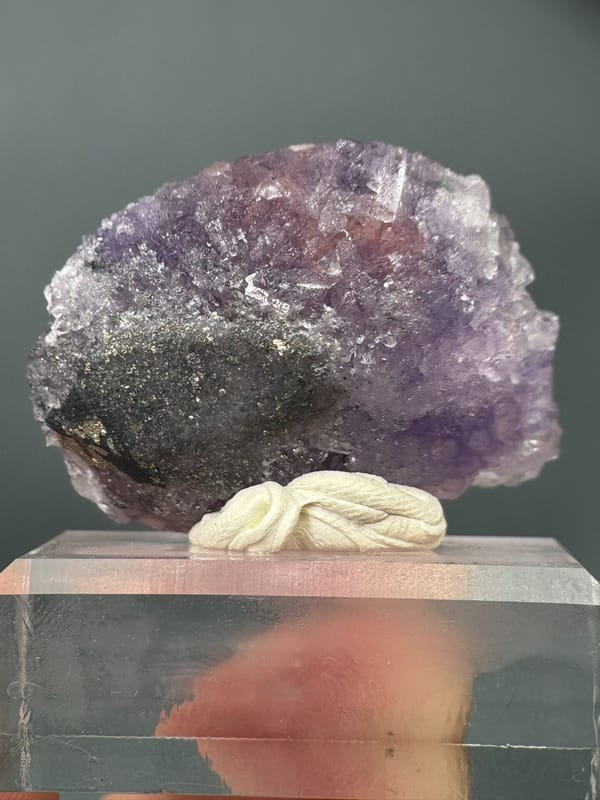 Rhodochrosite from Wuzhou, Guangxi, China, individual mineral specimen view 8