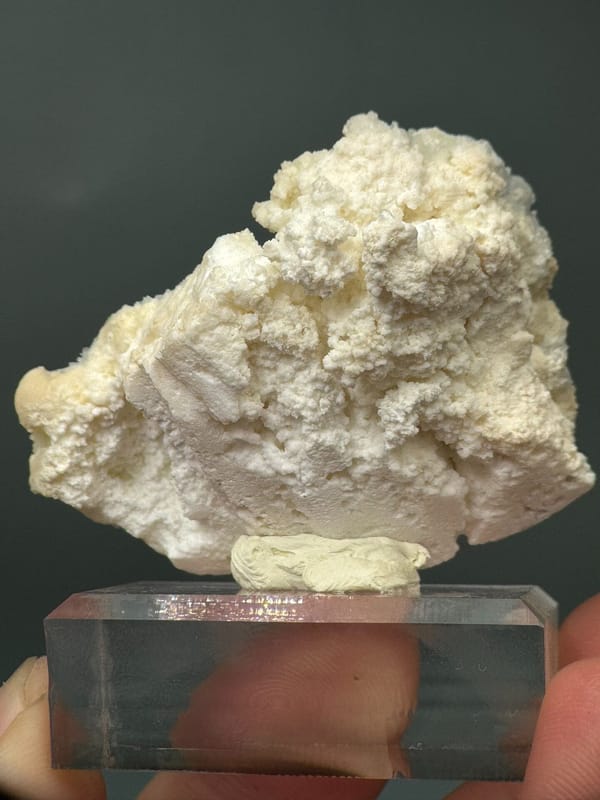 Celestine from Fujian, China, individual mineral specimen view 7