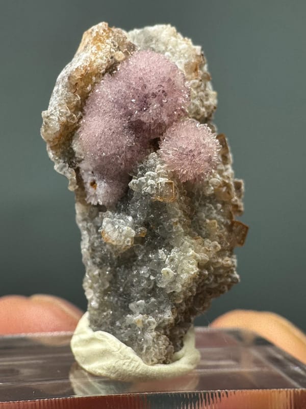 Creedite from Guizhou, China, individual mineral specimen view 4