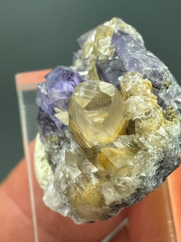 Calcite from Fujian, China, individual mineral specimen view 5
