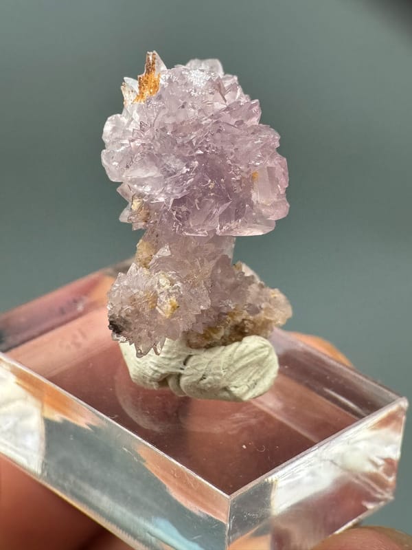 Creedite from Guizhou, China, individual mineral specimen view 5