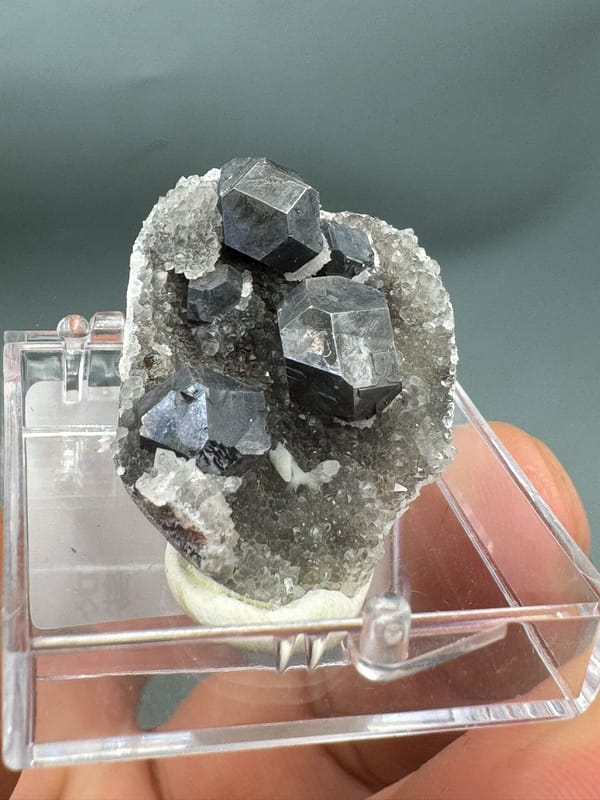Galena from Hunan, China, individual mineral specimen view 3