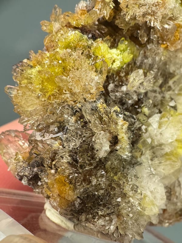 Creedite from Guizhou, China, individual mineral specimen view 8