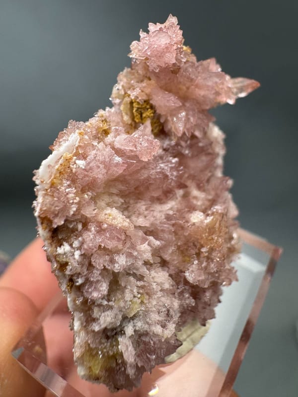 Creedite from Guizhou, China, individual mineral specimen view 7