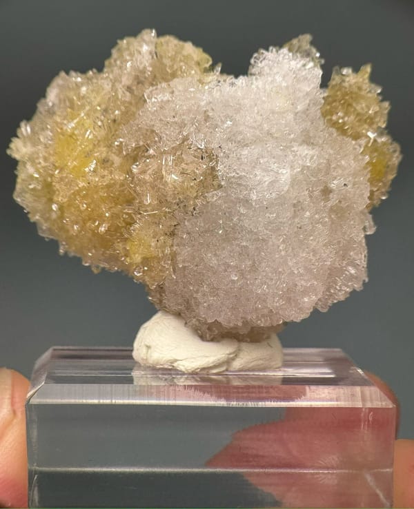 Creedite from Guizhou, China, individual mineral specimen view 7