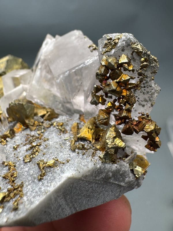 Chalcopyrite from Hebei, China, individual mineral specimen view 7