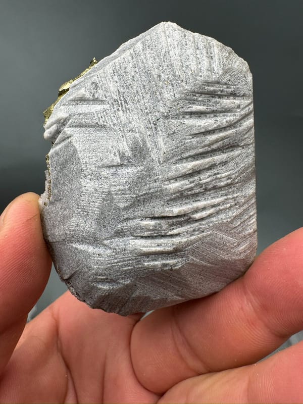 Chalcopyrite from Hebei, China, individual mineral specimen view 9