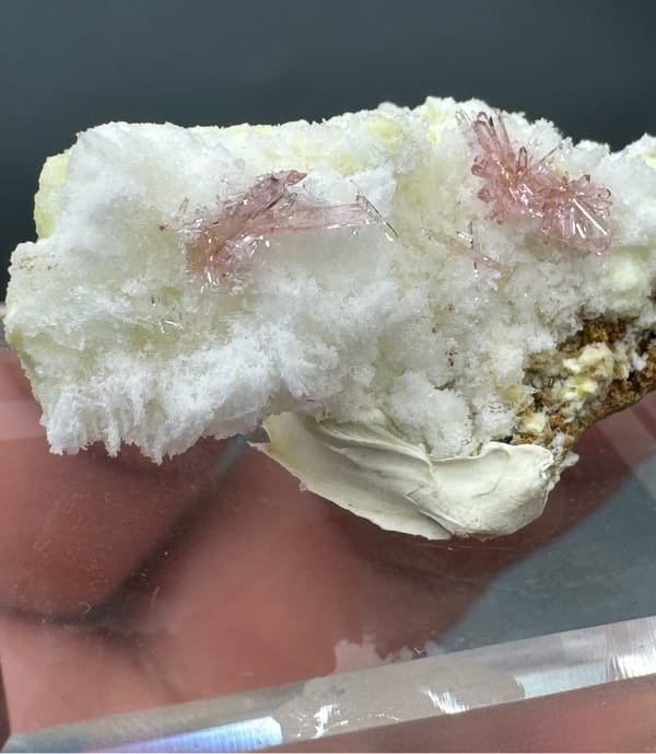 Creedite from Guizhou, China, individual mineral specimen view 4