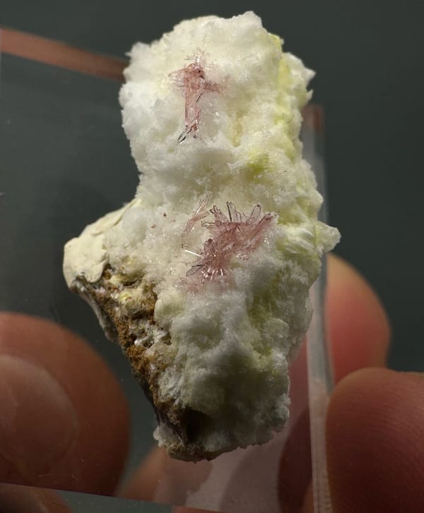 Creedite from Guizhou, China, individual mineral specimen view 5