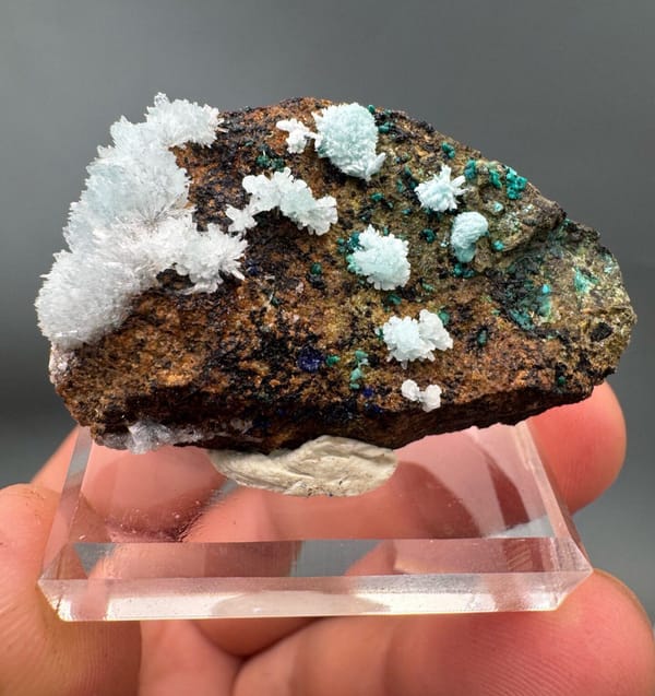 Aragonite from Yunnan, China, individual mineral specimen view 1