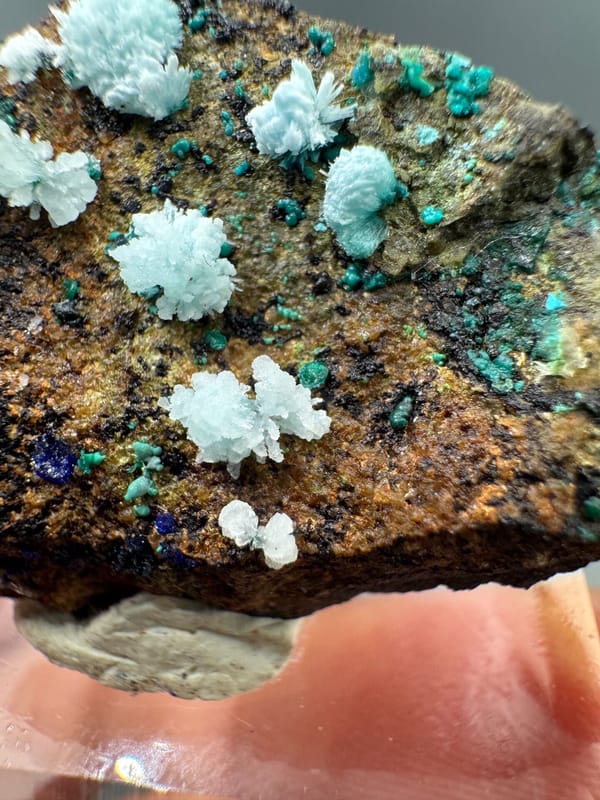 Aragonite from Yunnan, China, individual mineral specimen view 2