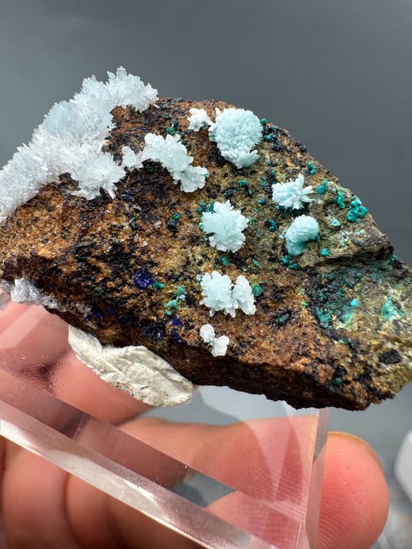 Aragonite from Yunnan, China, individual mineral specimen view 3
