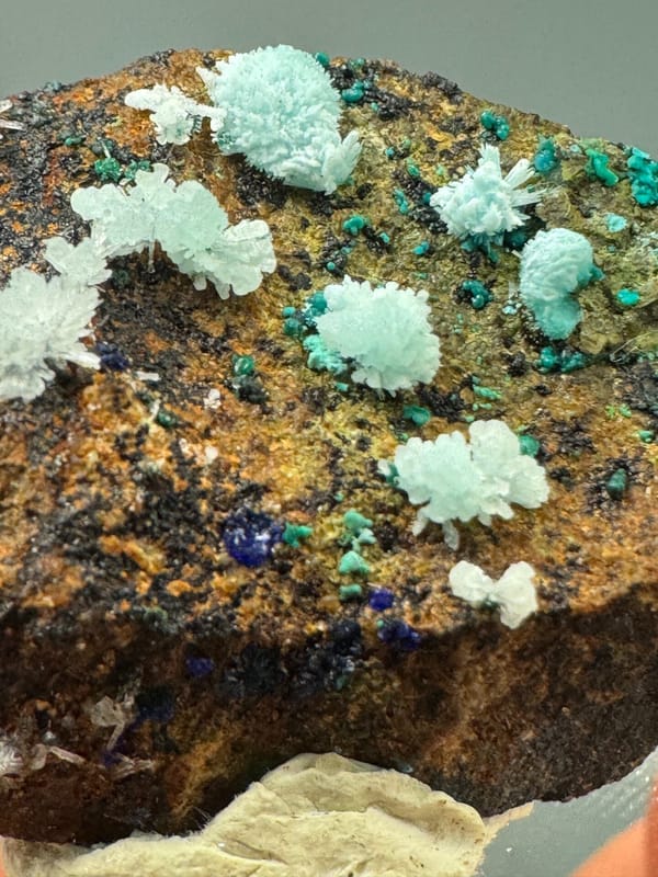 Aragonite from Yunnan, China, individual mineral specimen view 4