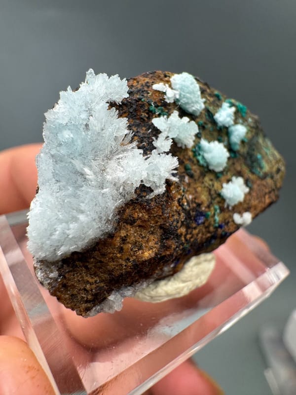 Aragonite from Yunnan, China, individual mineral specimen view 7