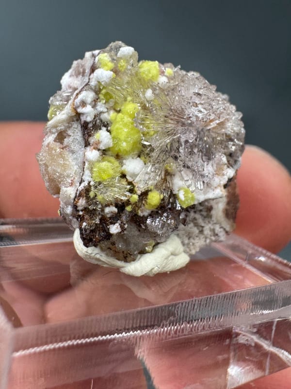 Creedite from Guizhou, China, individual mineral specimen view 6