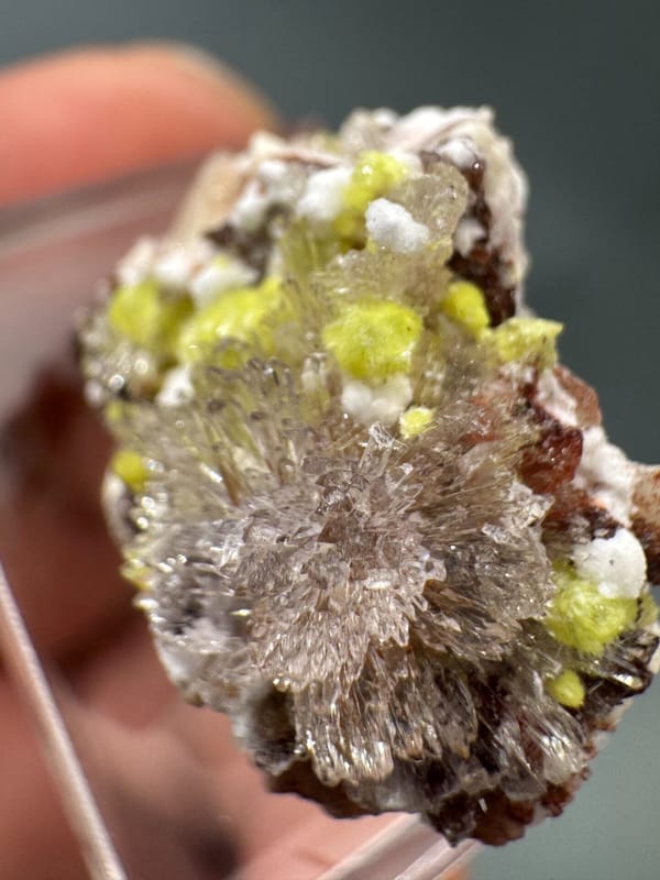 Creedite from Guizhou, China, individual mineral specimen view 7