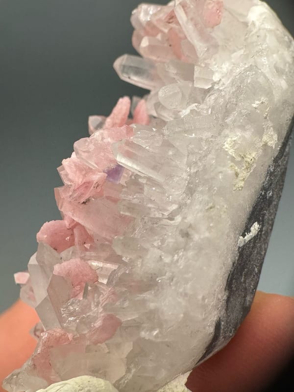 Rhodochrosite from Wuzhou, Guangxi, China, individual mineral specimen view 7