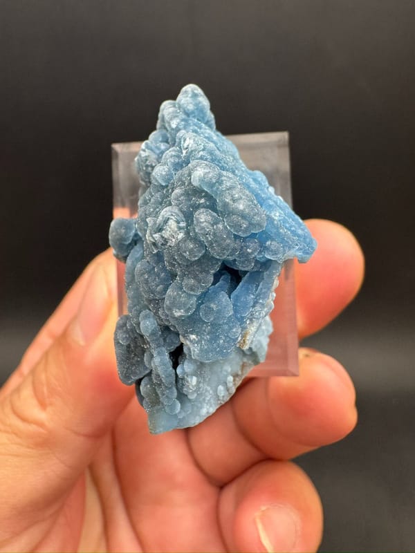 Plumbogummite from Guangxi, China, individual mineral specimen view 5