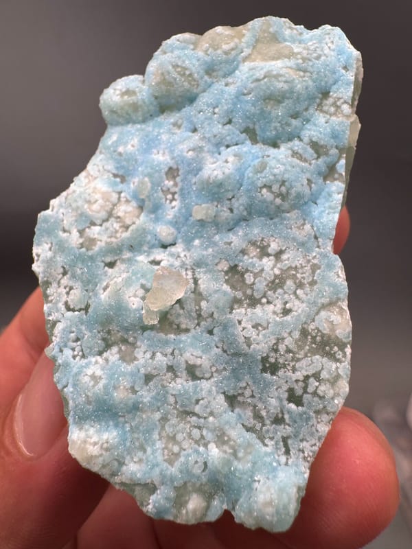 Hemimorphite from Yunnan, China, individual mineral specimen view 3
