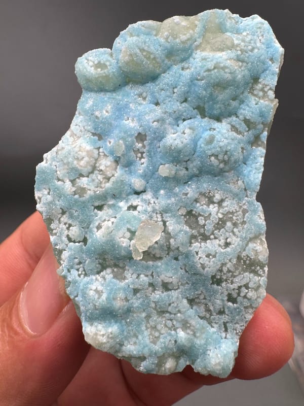 Hemimorphite from Yunnan, China, individual mineral specimen view 5