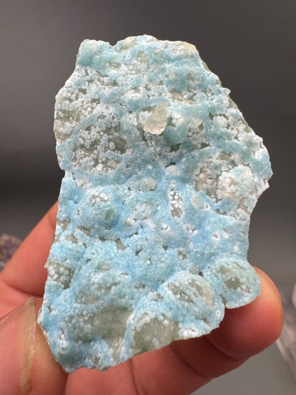 Hemimorphite from Yunnan, China, individual mineral specimen view 6