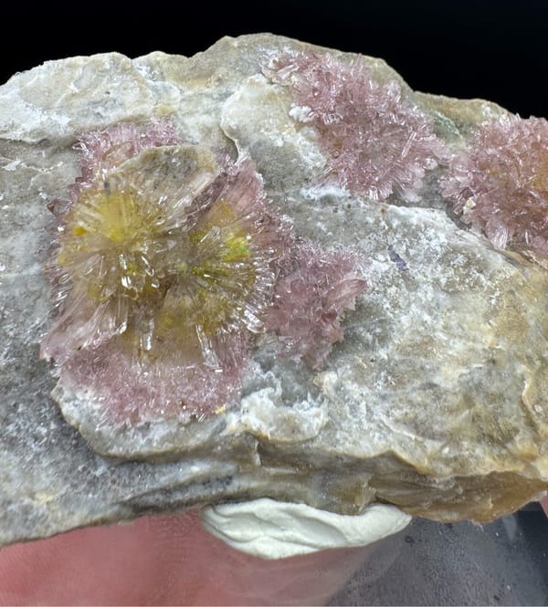 Creedite from Guizhou, China, individual mineral specimen view 6