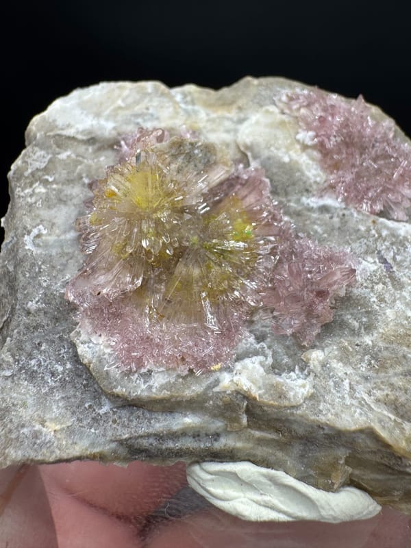 Creedite from Guizhou, China, individual mineral specimen view 7