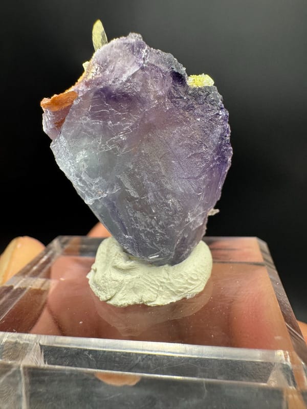 Creedite from Qinglong Co., Guizhou, China, individual mineral specimen view 7