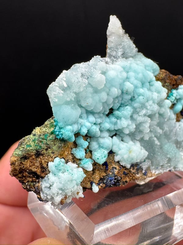 Aragonite from Yunnan, China, individual mineral specimen view 4
