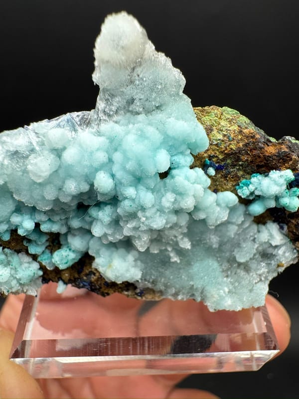 Aragonite from Yunnan, China, individual mineral specimen view 6