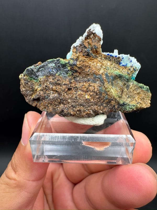 Aragonite from Yunnan, China, individual mineral specimen view 7
