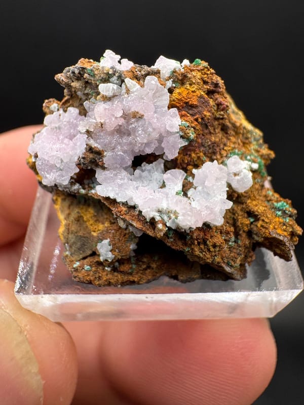 Smithsonite from Yunnan, China, individual mineral specimen view 2