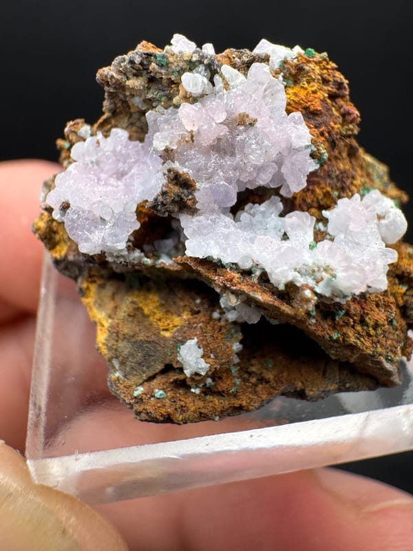 Smithsonite from Yunnan, China, individual mineral specimen view 3