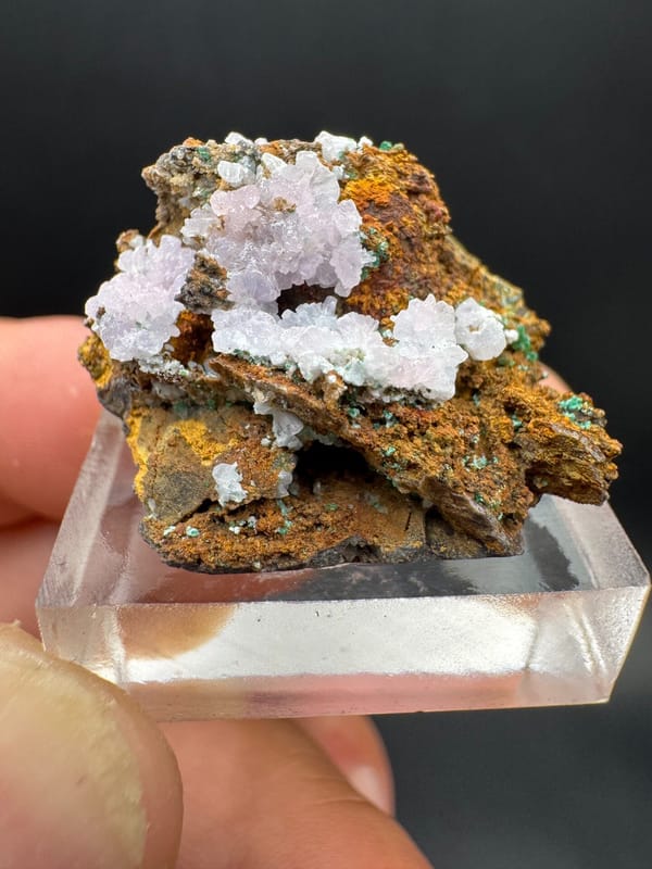 Smithsonite from Yunnan, China, individual mineral specimen view 4