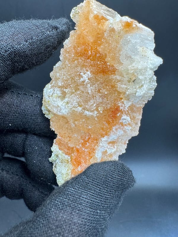 Gypsum from Qinglong Co., Guizhou, China, individual mineral specimen view 5