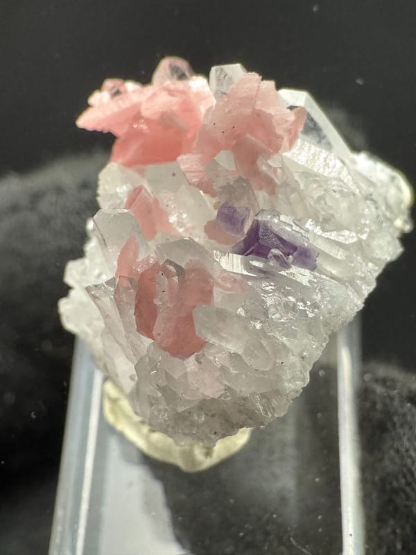 Rhodochrosite from Wuzhou, Guangxi, China, individual mineral specimen view 4
