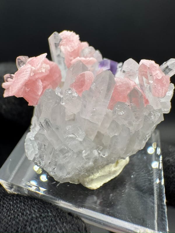 Rhodochrosite from Wuzhou, Guangxi, China, individual mineral specimen view 6