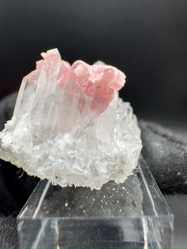 Rhodochrosite from Wuzhou, Guangxi, China, individual mineral specimen view 8