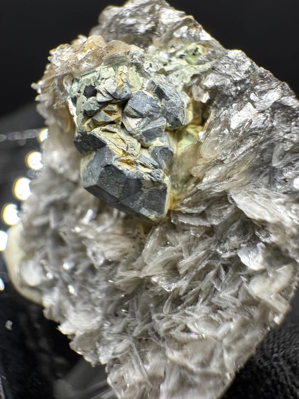Mushistonite from Xuebaoding, Pingwu Co., Sichuan, China, individual mineral specimen view 5