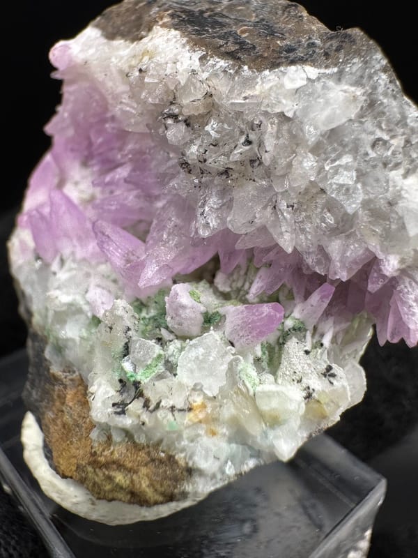 Cobaltoan calcite from Yunnan, China, individual mineral specimen view 1